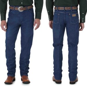 Like NEW Wrangler Men's Slim Jeans - Dark Blue